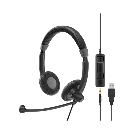 EPOS IMPACT SC 75 USB MS Stereo On-Ear PC Headset (Black) — Being Shipped