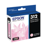 Epson T312 Light Magenta Claria Photo HD Ink Cartridge with Sensormatic — Being Shipped