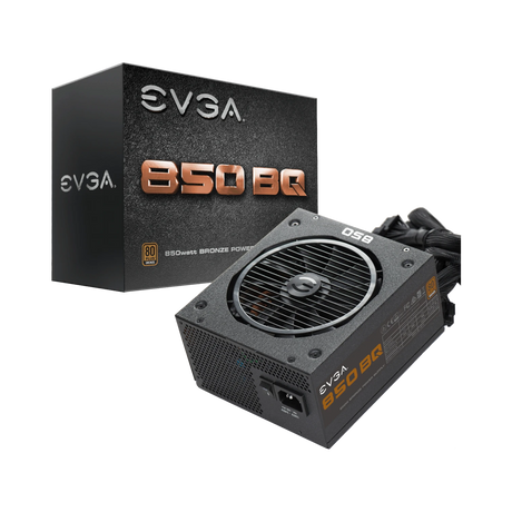 EVGA 110-BQ-0850-V1 850 BQ, 80+ BRONZE 850W, Semi Modular, Power Supply — Being Shipped