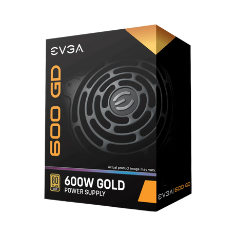 EVGA 100-GD-0600-V1 600 GD, 80+ GOLD 600W, Power Supply — Being Shipped