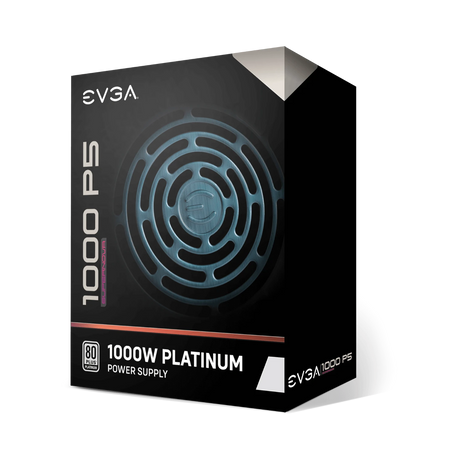 EVGA SuperNOVA 1000 P5, 80 Plus Platinum 1000W, Fully Modular, Eco Mode with FDB Fan, Power Supply — Being Shipped
