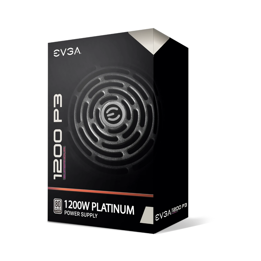 EVGA SuperNOVA 1200 P3, 80 Plus Platinum 1200W, Fully Modular, Eco Mode with FDB Fan, Power Supply — Being Shipped