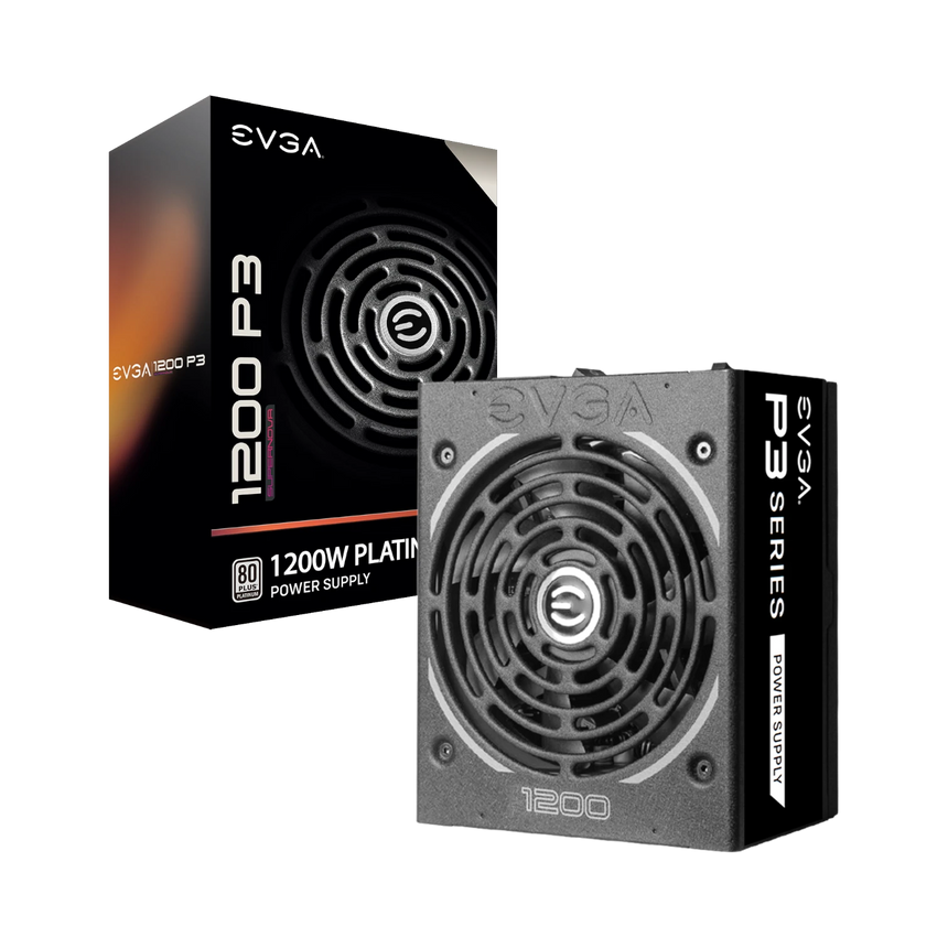 EVGA SuperNOVA 1200 P3, 80 Plus Platinum 1200W, Fully Modular, Eco Mode with FDB Fan, Power Supply — Being Shipped