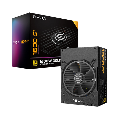 EVGA SuperNOVA 1600 G+, 80+ GOLD 1600W, Fully Modular, Power Supply — Being Shipped
