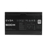 EVGA 100-W1-0500-KR 500 W1, 80+ WHITE 500W, Power Supply — Being Shipped