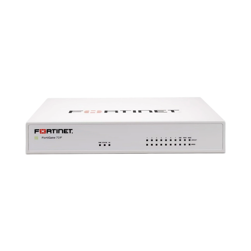 Fortinet FortiGate 70F Security Appliance, 24x7 FortiCare Support & FortiGuard Unified Threat — Being Shipped