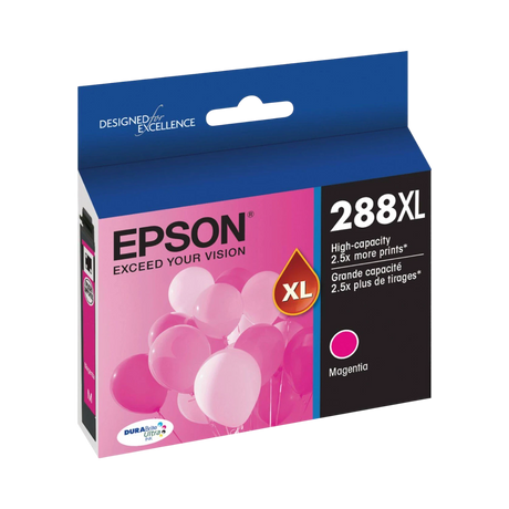 Epson DURABrite Ultra 288XL High Yield Magenta Inkjet Ink Cartridge Pack — Being Shipped