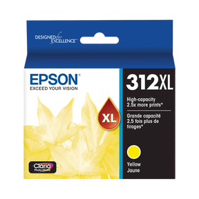 Epson T312XL Yellow Claria Photo HD Ink Cartridge with Sensormatic — Being Shipped