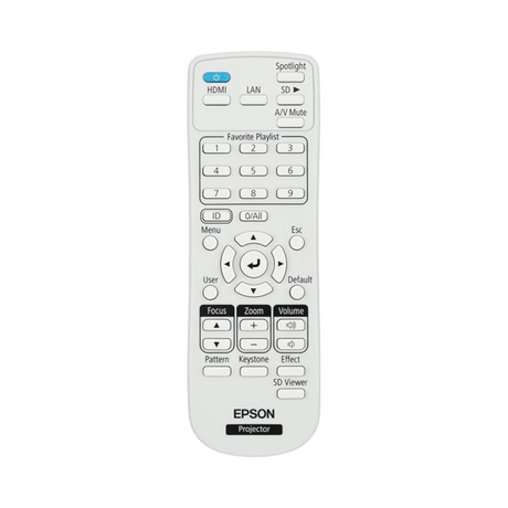 Epson LightScene EV-110 2200-Lumen WXGA Laser 3LCD Projector (White) — Being Shipped