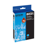 Epson 802XL DuraBrite Ultra High-Yield Cyan Ink Cartridge — Being Shipped