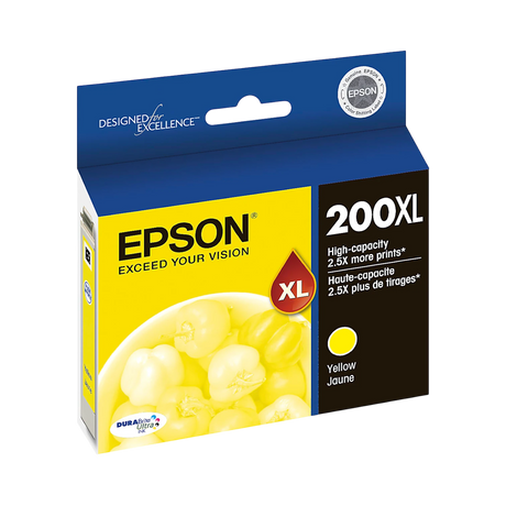 Epson 200XL DURABright High-Capacity Yellow Ink Cartridge — Being Shipped