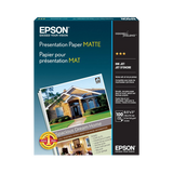 Epson Presentation Paper Matte (8.5 x 11", 100 Sheets) — Being Shipped