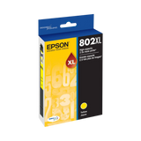 Epson T802XL Yellow High Yield Ink Cartridge — Being Shipped