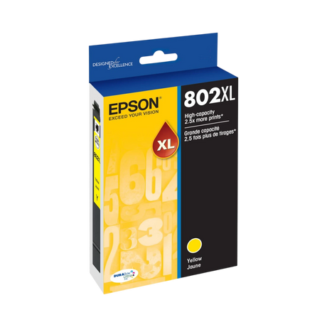 Epson T802XL Yellow High Yield Ink Cartridge — Being Shipped
