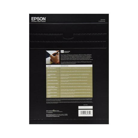 Epson Ultra Premium Luster Photo Paper (A3 11.7 x 16.5", 50 Sheets) — Being Shipped
