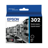 Epson Claria Premium 302 Standard-Capacity Ink Cartridge (Black) — Being Shipped
