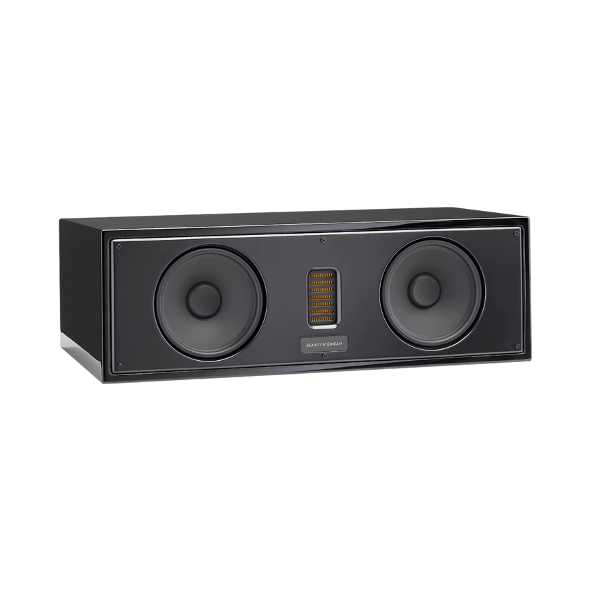 MartinLogan Motion Dual 6-1/2" Passive 2.5-Way Center-Channel Speaker (Gloss Black) — Being Shipped