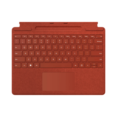 Microsoft Surface Pro Signature Keyboard Cover (Poppy Red) — Being Shipped