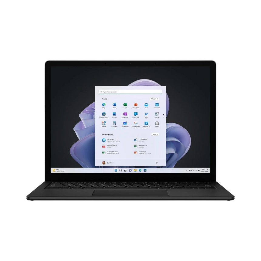 Microsoft Surface 5 13.5" Multi-Touch Business Laptop, Intel Core i7-1265U, 32GB RAM, 1TB SSD (Matte Black, Metal) — Being Shipped