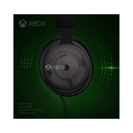 Microsoft Xbox 20th Anniversary Special Edition Stereo Gaming Over-the-Ear Headset (Classic Black) — Being Shipped