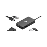 Microsoft USB-C Travel Hub Docking Station (USB-C / VGA / HDMI / 1GbE) — Being Shipped