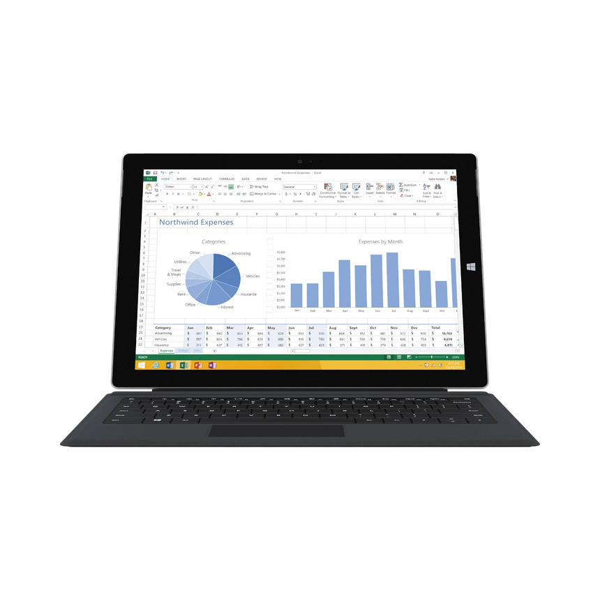 Microsoft Surface Pro 3 12" Multi-Touch Tablet Intel Core i5-4300U, 4GB RAM, 128GB Flash Storage (Silver) — Being Shipped