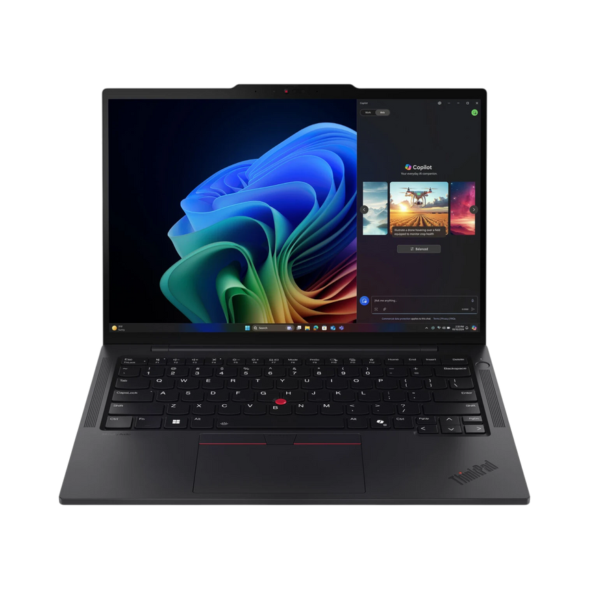 Lenovo ThinkPad T14s Gen 6 Copilot+ 14" Laptop, Qualcomm Snapdragon X Plus, 16GB RAM, 512GB SSD(Eclipse Black) — Being Shipped