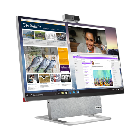 Lenovo Yoga AIO 7 27" Touch-Screen All-In-One Computer AMD Ryzen 7 5800H, 16GB RAM, 512GB SSD — Being Shipped