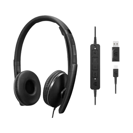 Lenovo ANC Gen2 Active Noise Cancellation Wired Headset — Being Shipped