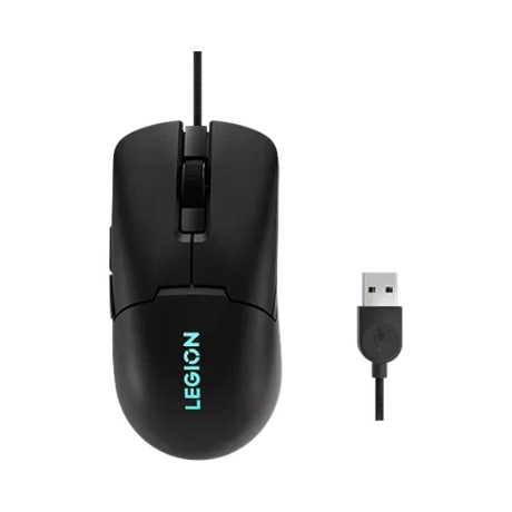 Lenovo Legion M300s RGB 6 Programmable Buttons Gaming Mouse (Black) — Being Shipped