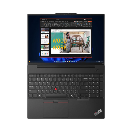 Lenovo ThinkPad E16 Gen 2 16" Multi-Touch Laptop, AMD Ryzen 7-7735U, 16GB DDR5 RAM, 512GB SSD (Black) — Being Shipped