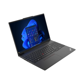 Lenovo ThinkPad E16 Gen 2 16" Laptop, AMD Ryzen 5-7535U, 16GB DDR5 RAM, 256GB SSD (Black) — Being Shipped