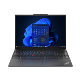 Lenovo ThinkPad E16 Gen 2 16" Laptop, AMD Ryzen 5-7535U, 16GB DDR5 RAM, 256GB SSD (Black) — Being Shipped