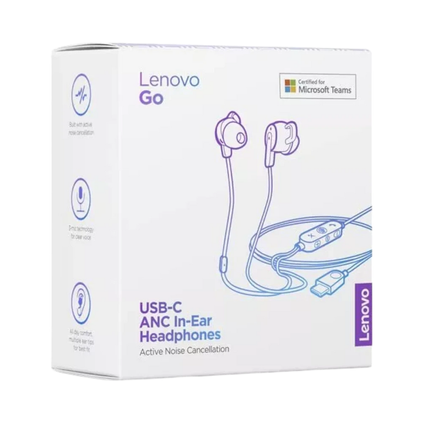 Lenovo Go USB-C ANC In-Ear Headphones — Being Shipped