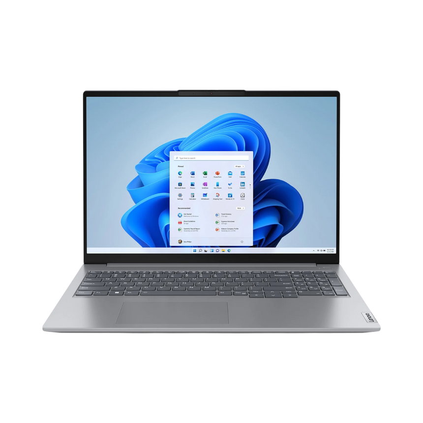 Lenovo ThinkBook 16 G6 16" Multi-Touch Laptop, Intel Core i7-1355U, 16GB DDR5 RAM, 512GB SSD (Arctic Gray) — Being Shipped