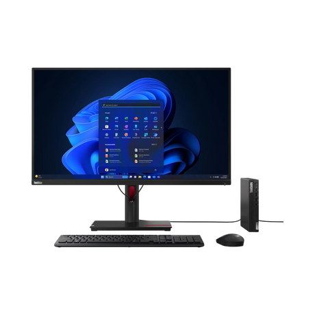 Lenovo ThinkCentre M70q Gen 5 Tiny Desktop Computer Intel Core i3-14100T, 16GB DDR5 RAM, 256GB SSD — Being Shipped