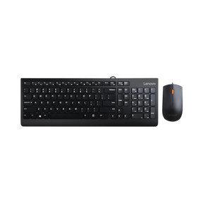 Lenovo 300 USB Keyboard and Mouse Combo (Black) — Being Shipped