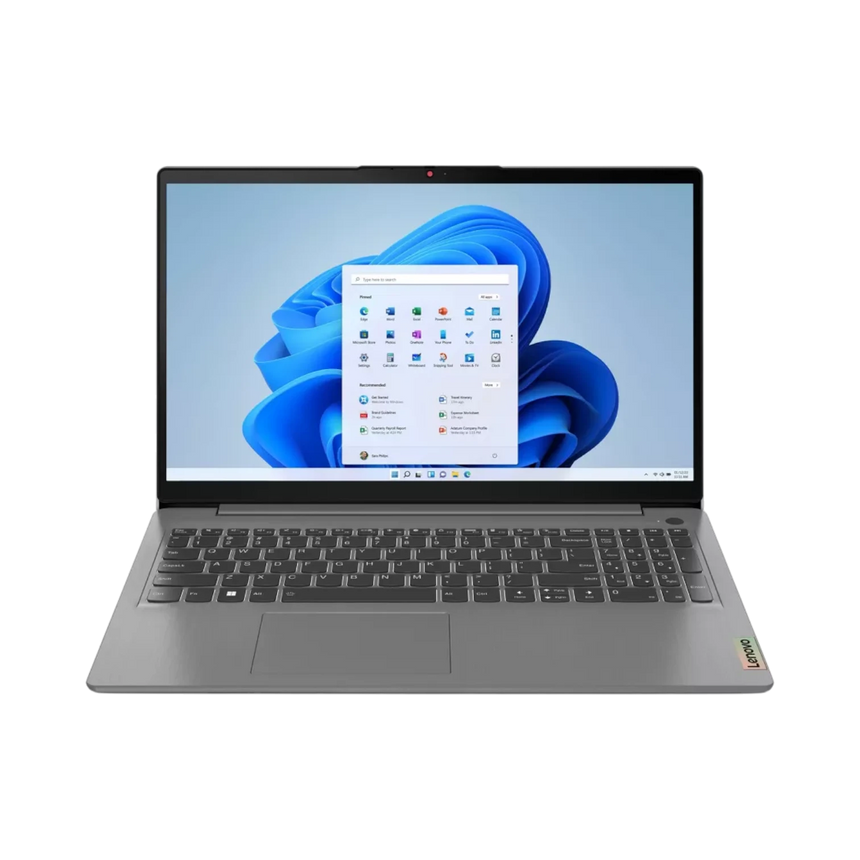 Lenovo IdeaPad 3 15IAU7 15.6" Laptop, Intel Core i7-1255U, 8GB RAM, 512GB SSD (Arctic Grey) — Being Shipped