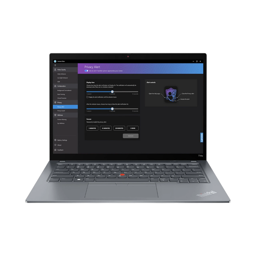 Lenovo ThinkPad T14s Gen 4 14" Notebook, Intel Core i5-1335U, 16GB RAM, 256GB SSD (Storm Gray) — Being Shipped