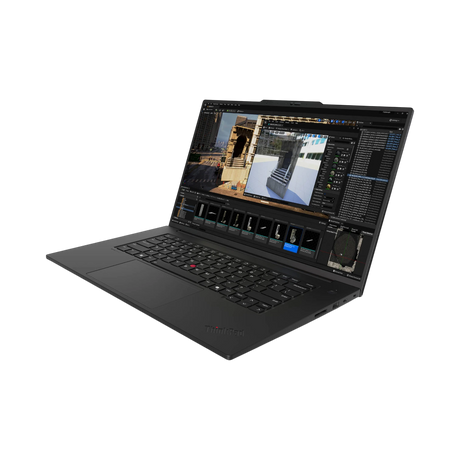 Lenovo ThinkPad P1 Gen 7 16" Multi-Touch Mobile Workstation, Intel Core Ultra 7-165H, NVIDIA RTX 2000, 64GB RAM, 2TB SSD (Black) — Being Shipped