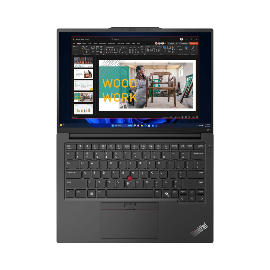 Lenovo ThinkPad E14 Gen 6 14" Laptop, AMD Ryzen 5 7535U, 16GB DDR4 RAM, 256GB SSD (Black) — Being Shipped