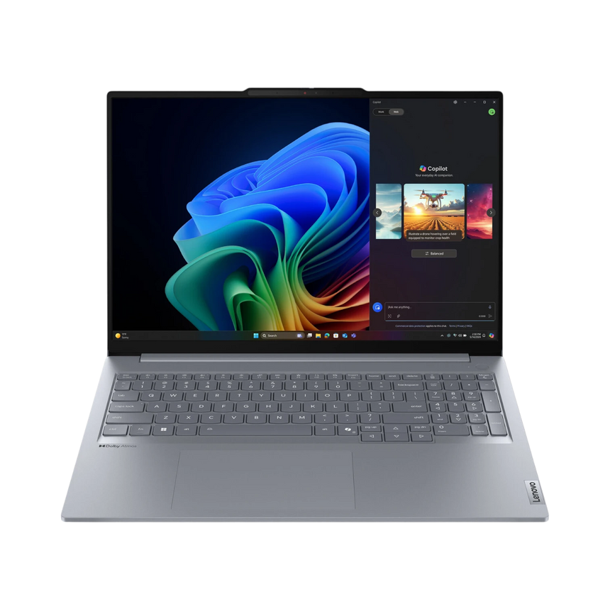 Lenovo ThinkBook 16 G7 QOY Copilot+ PC 16" Laptop, Qualcomm Snapdragon X Plus, 16GB RAM, 512GB SSD — Being Shipped