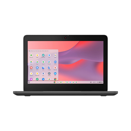 Lenovo 100e Chromebook Gen 4 11.6" Multi-Touch Laptop, Intel N100, 4GB RAM, 32GB eMMC (Graphite Gray) — Being Shipped