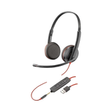 Poly Blackwire C3225 Stereo 3.5mm Headset — Being Shipped