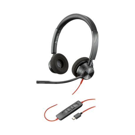 Poly BlackWire 3320 USB-C Headset — Being Shipped