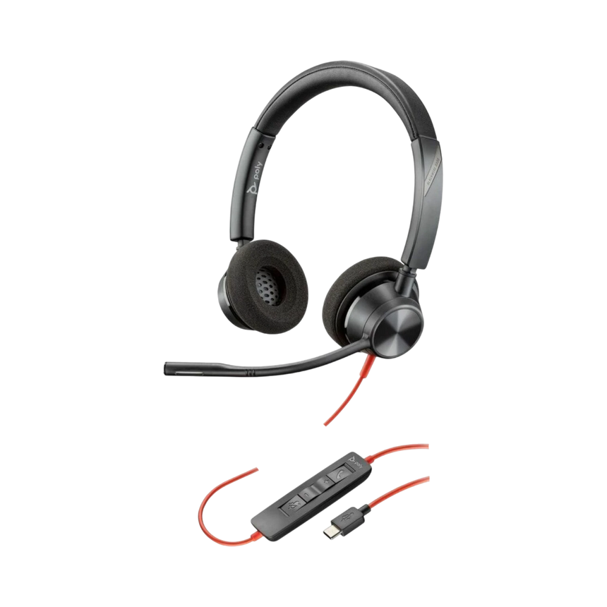 Poly BlackWire 3320 USB-C Headset — Being Shipped