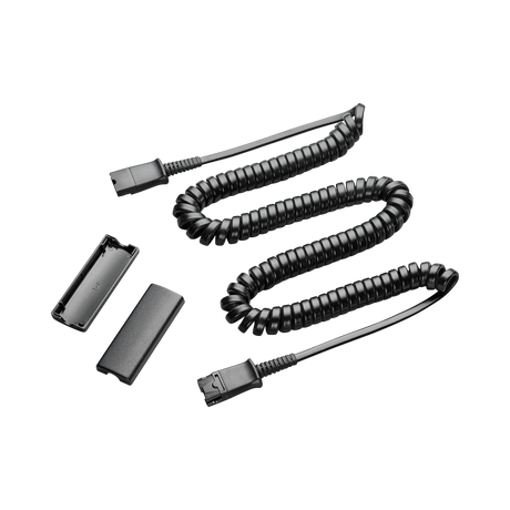 Poly Standard Quick Disconnect Extension Cable for H-Series Corded Headsets (10') — Being Shipped