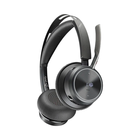 Poly Voyager Focus 2 UC Stereo Bluetooth Headset (Microsoft Teams Certified) — Being Shipped