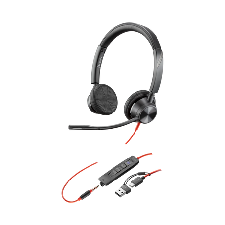 Poly Blackwire 3325 Stereo USB-C Headset — Being Shipped