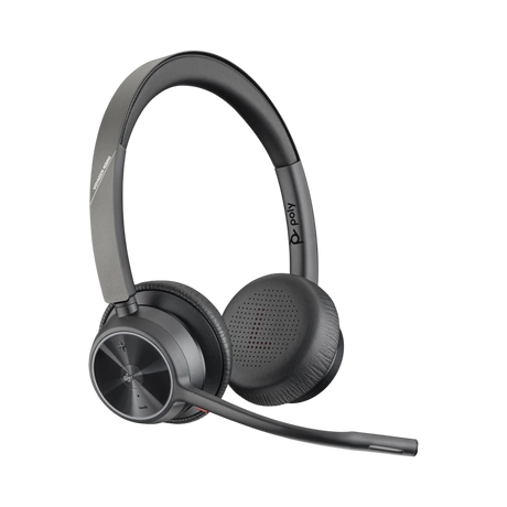 Poly Voyager 4320 Bluetooth Stereo Headset with BT700 USB-C Dongle (Microsoft Teams Certified) — Being Shipped